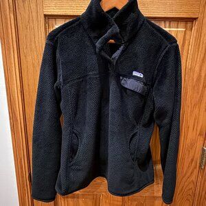 Patagonia Snap-T Fleece Pullover Black, L